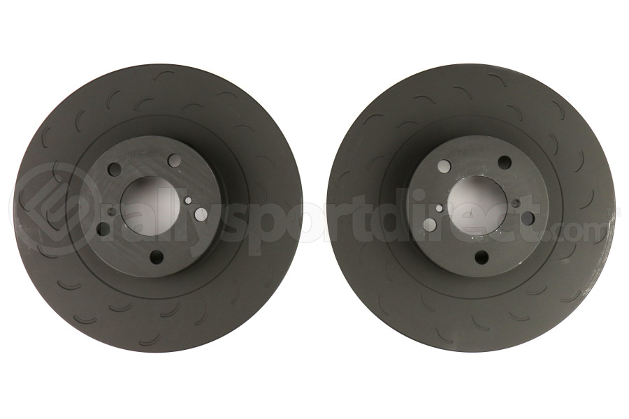 Hawk Talon Brake Rotors Slotted Front Subaru WRX 20022007 HTS5339