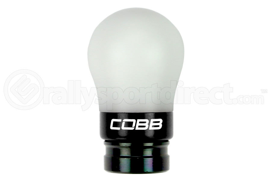 COBB Tuning Shift Knob White w/Black - Volkswagen Golf/GTI (Mk6) 2009-2014