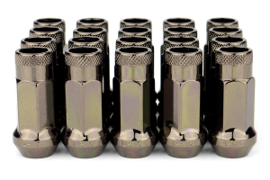 Muteki Sr48 Open Ended Lug Nuts 12x150 Chrome Titanium t Rallysport Direct