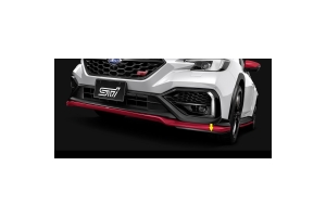 STI Front Lip Skirt Black - Subaru WRX 2022+