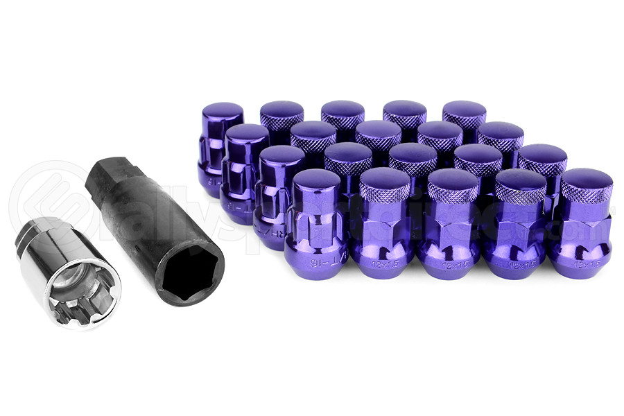Muteki SR35 164 Closed Ended Chrome Purple Lug Nuts 35mm 12x150 32926LPRallysport Direct