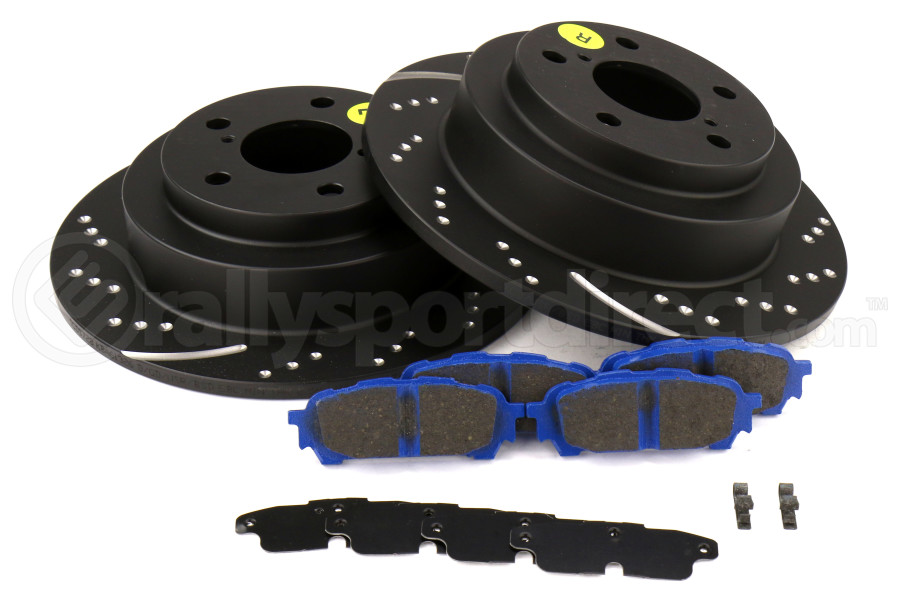 Ebc Brakes S6 Rear Brake Kit Bluestuff Pads And 3gd Rotors