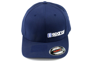 Sparco Hat Lid Navy Small/Medium FlexFit Tuning - Universal