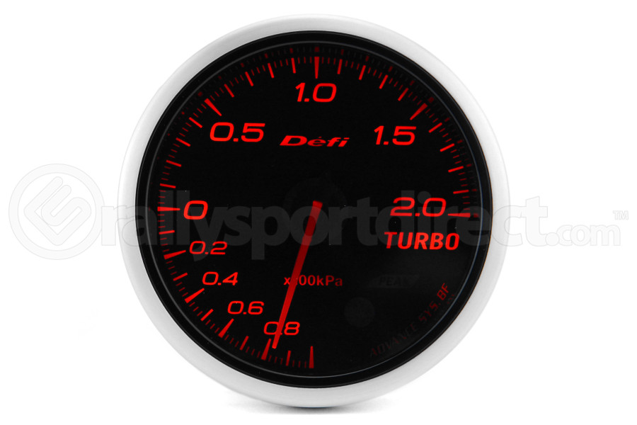 Defi Advance BF Amber Boost Metric 60mm Gauge w Control Unit DF11405