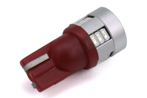 OLM A-Series LED T10 Red Bulb - Universal