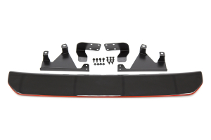 OLM Gloss Black S Style Rear Diffuser w/ Red Line - Subaru WRX / STI 2015+