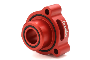 Boomba Racing Blow Off Valve Adapter Red - Ford Fiesta ST 2014+ / Mustang Ecoboost 2015+