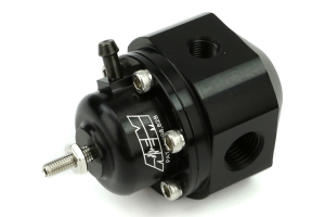 AEM Electronics Adjustable Fuel Pressure Regulator Black - Universal