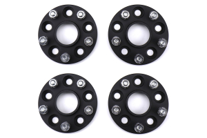 ISC Suspension 5x108 to 5x114.3 15mm Wheel Adapters Black - Ford Focus ST 2013+ / RS 2016+