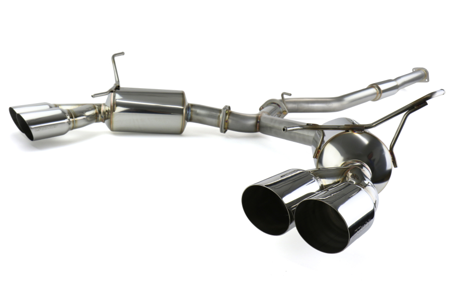 GReddy EVOlution GT Dual Muffler CatBack Exhaust Subaru WRX STI 2011