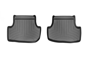 Weathertech Floorliner Black Rear - Volkswagen Golf/GTI (Mk7) 2015+ / Audi A3/S3 2015+