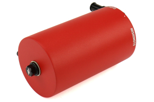 Mishimoto Aluminum Large Oil Catch Can Wrinkle Red - Universal