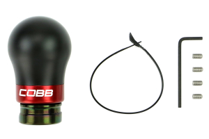 COBB Tuning Shift Knob Race Red w/Black - Volkswagen Golf/GTI (Mk6) 2009-2014