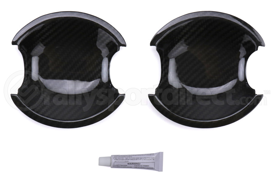 Olm Dry Carbon Fiber Exterior Door Handle Insert Gloss Subaru Limited 2013 2020 Dhi Ft86 Dcf Rallysport Direct