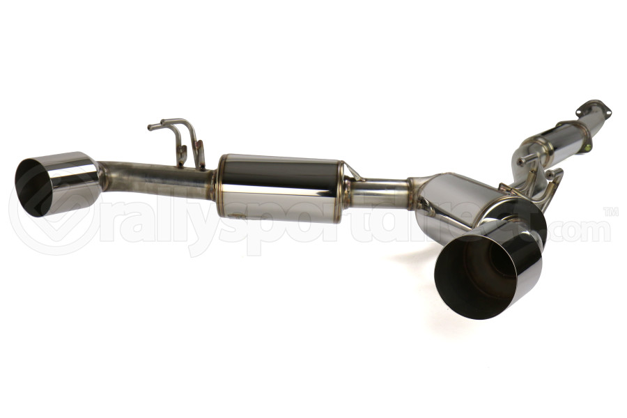 MXP Comp RS Cat Back Exhaust Stainless Steel - Mitsubishi Evolution GSR