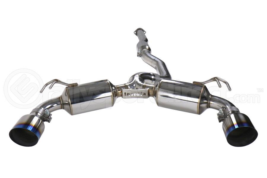 Invidia Dual N1 Titanium Tip Catback Exhaust System Mitsubishi