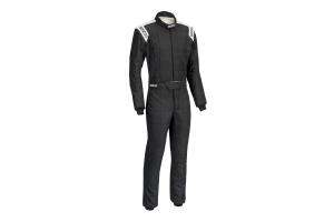 Sparco Conquest Racing Suit Black / White - Universal