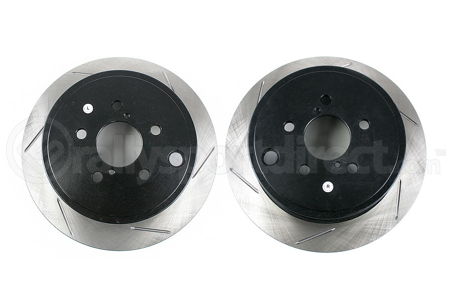 Stoptech Slotted Rotor Pair Rear Subaru Wrx Premium 2010
