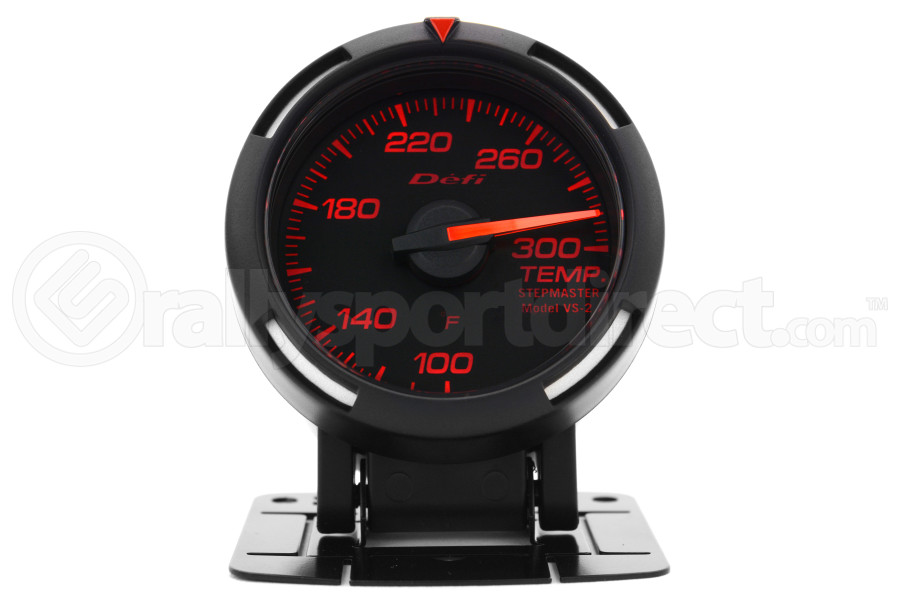 Defi Red Racer Temperature Gauge Imperial 52mm 100300F DF06702