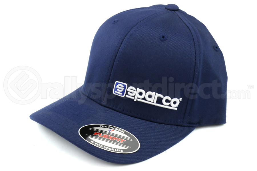 Sparco Hat Lid Navy Small/Medium FlexFit Tuning - Universal