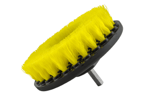 Chemical Guys Medium Duty Carpet Brush w/Drill Attachment Yellow - Universal