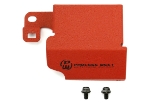 Process West Boost Soleniod Cover Red - Subaru STI 2008 - 2014