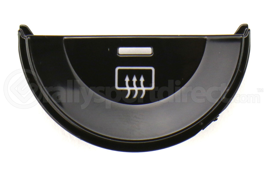 Subaru JDM Dual Climate Piano Black Knob Filler Panel Rear Defroster - Subaru Models (inc. 2015+ WRX/STI / 2014+ Forester)