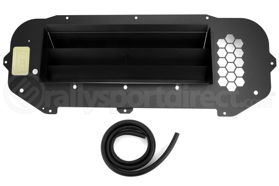 blockoff for 0207 Subaru WRX STI FXT w/ FMIC Hood Scoop Air Diverter