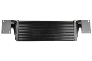 PERRIN Front Mount Intercooler Black w/ Bumper Beam - Subaru WRX/STI 2008-2014