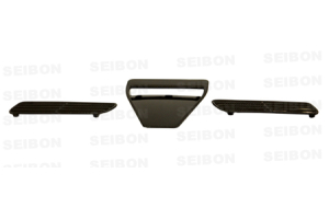 Seibon Carbon Fiber OE Style Hood Scoop - Mitsubishi Evo X 2008-2015