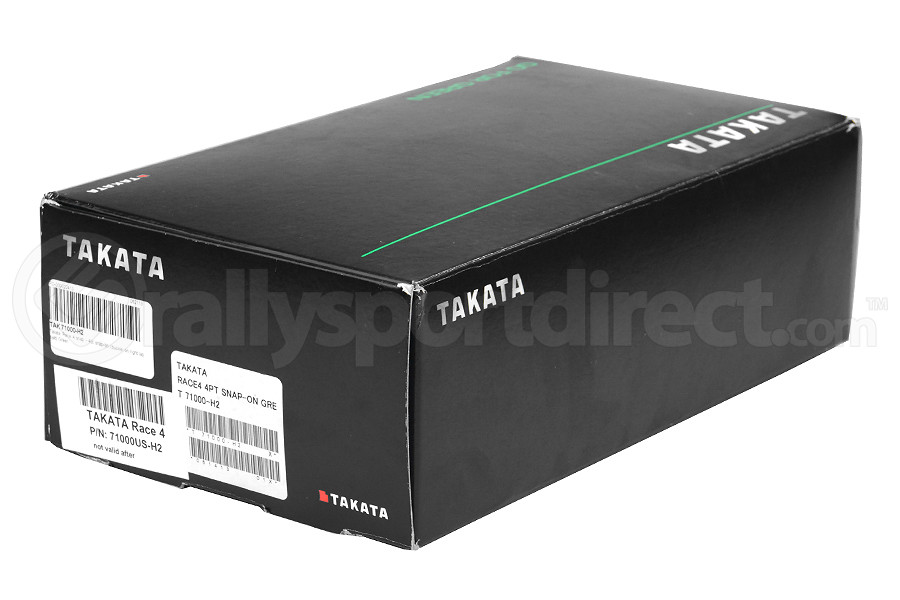 Takata Race 4 4-Point Harness Green Snap-On (Part Number: 71000-H2) Takata Race 4 4-Point Harness Green Snap-On (Part Number: )