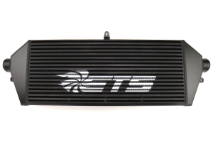 ETS Front Mount Intercooler Core Black w/ White ETS Stencil - Subaru STI 2008 - 2014
