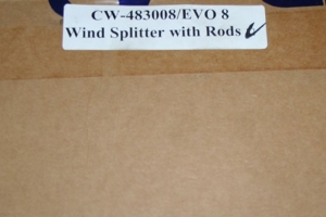 APR Carbon Fiber Front Wind Splitter - Mitsubishi Evo 8 2003 - 2005