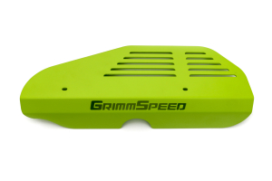 GrimmSpeed Alternator Cover Neon Green - Subaru Models (inc. 2002-2021 WRX / STI)