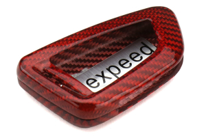Rexpeed Dry Carbon Key Fob Cover Red - Toyota Supra 2020+
