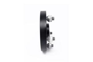 Torque Solution Forged Aluminum Wheel Spacer 5x114.3 20mm Black Pair - Subaru Models (inc. 2005+ STI / 2015+ WRX)