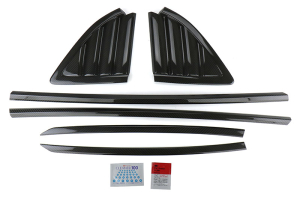 OLM LE Dry Carbon Fiber Window/Door Molding Covers 6pc - Toyota Supra 2020+
