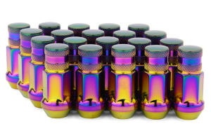 Gorilla Forged Steel Racing Lug Nuts Prism Light Closed Ended 12x1.25 - Universal