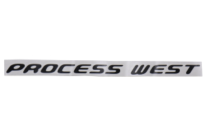 Process West TMIC Decal Black - Universal