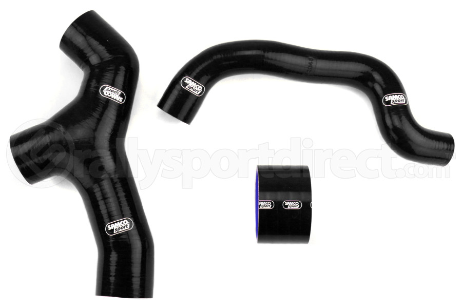 Samco Silicone Intercooler Hoses Black Subaru WRX 20062007 TCS523