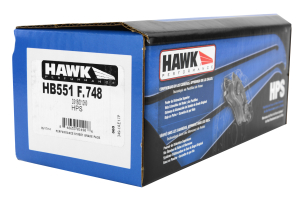 Hawk HPS Front Brake Pads - BMW Models (inc. 2008-2011 M3 / 2007-2011 335i)