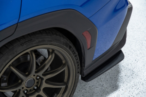 OLM S Style Matte Blk Rear Spats - Subaru WRX 2022+