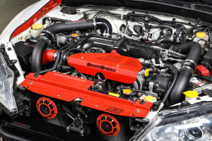 Grimmspeed Front Mount Intercooler Kit Black Core w/ Black Piping - Subaru WRX 2008-2014