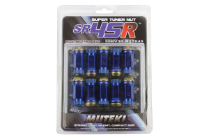 Muteki SR45R Blue Open Ended Lug Nuts 12X1.25 - Universal