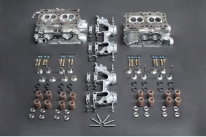 IAG Stage 5 Cylinder Head Package w/ Combustion Chamber Mod (Cams / Lifter Buckets Sold Separately) - Subaru WRX 2002-2005