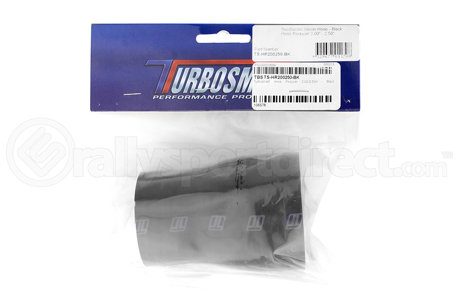Turbosmart Silicone Reducer 2.0in-2.5in Black (Part Number: TS-HR200250-BK) Turbosmart Silicone Reducer 2.0in-2.5in Black - Universal