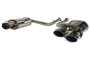 Invidia Q300 Axle Back Exhaust Titanium TIps - Lexus RC350/RC200T 2015+