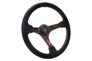 NRG Innovations Reinforced Steering Wheel - 350mm (Multiple Color Options) - Universal