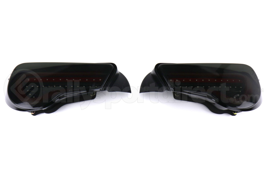 OLM VL Style Sequential Black Lens Tail Lights Black Edition - Scion FR-S 2013-2016 / Subaru BRZ 2013+ / Toyota 86 2017+