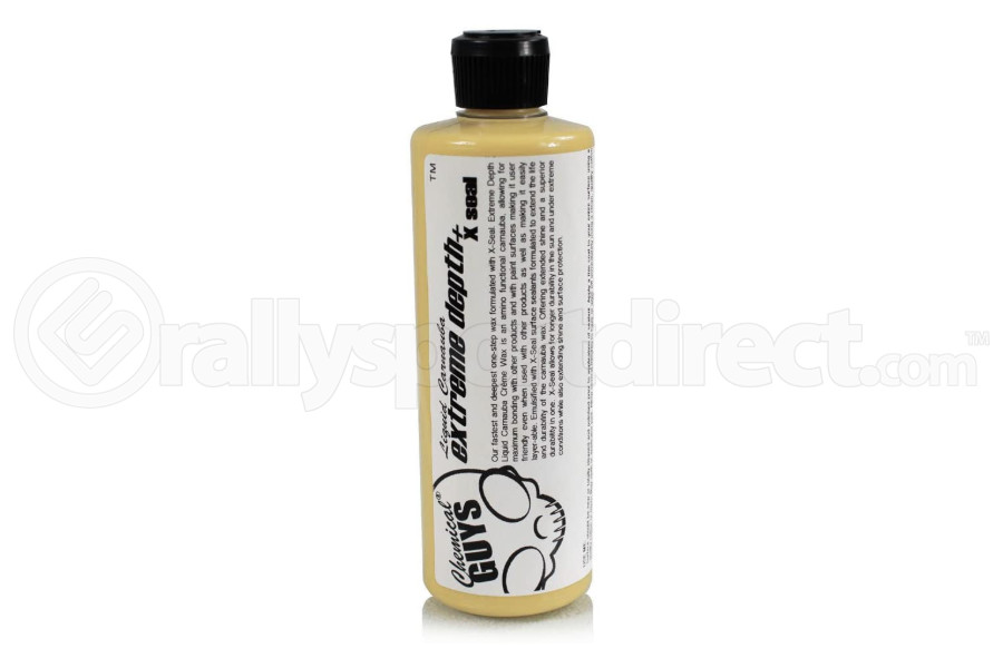 Chemical Guys Extreme Depth Liquid Carnauba Creme Wax + X-Seal (16 oz) - Universal